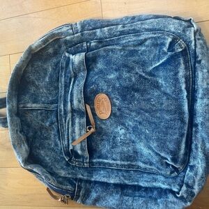 Denim Blue Backpack